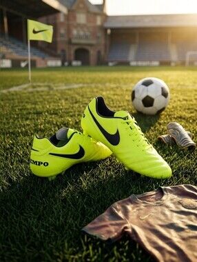 Nike Men’s Tiempo Soccer Cleats - Volt/Black